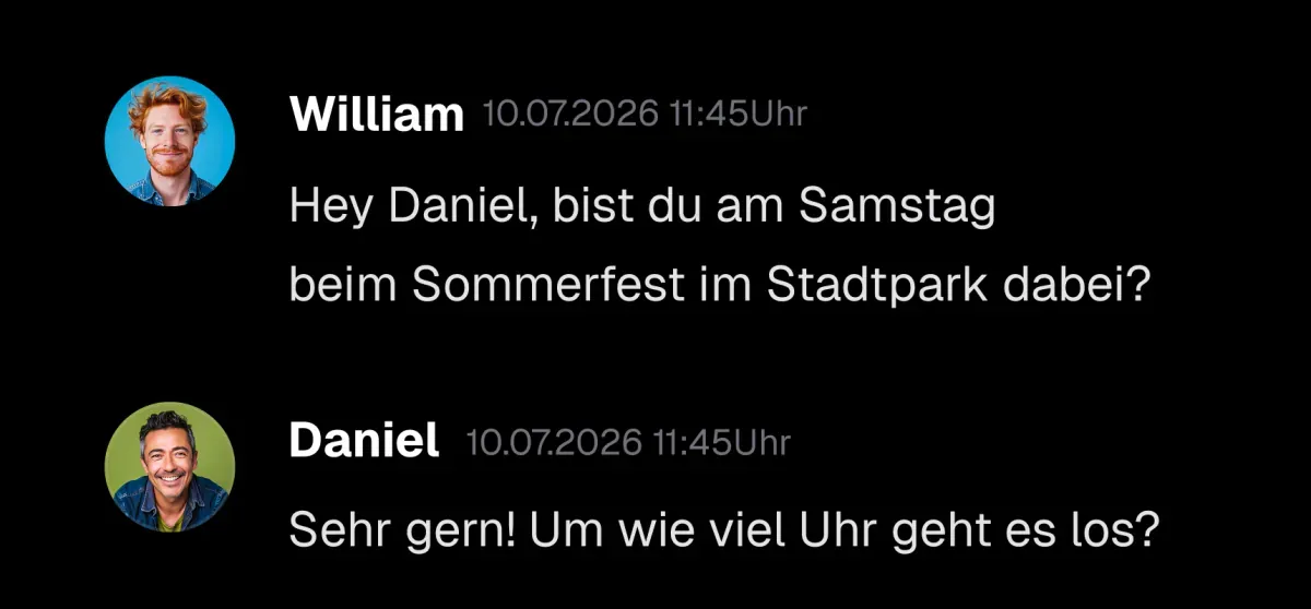Echtzeit-Chat