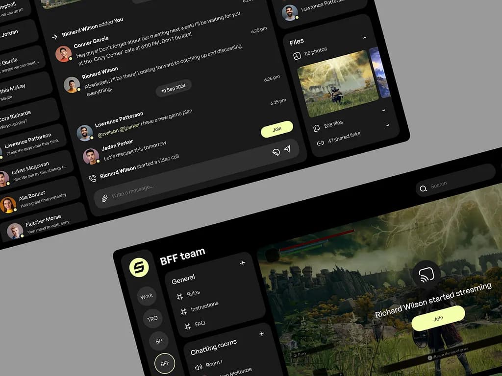 Fertig ausgeliefertes Produkt-Interface